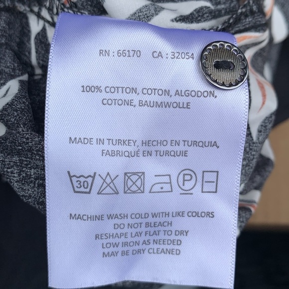 Anthropologie Hei-Hei Palma romper Womens Medium Cut out back Pockets Botanical - Picture 7 of 12